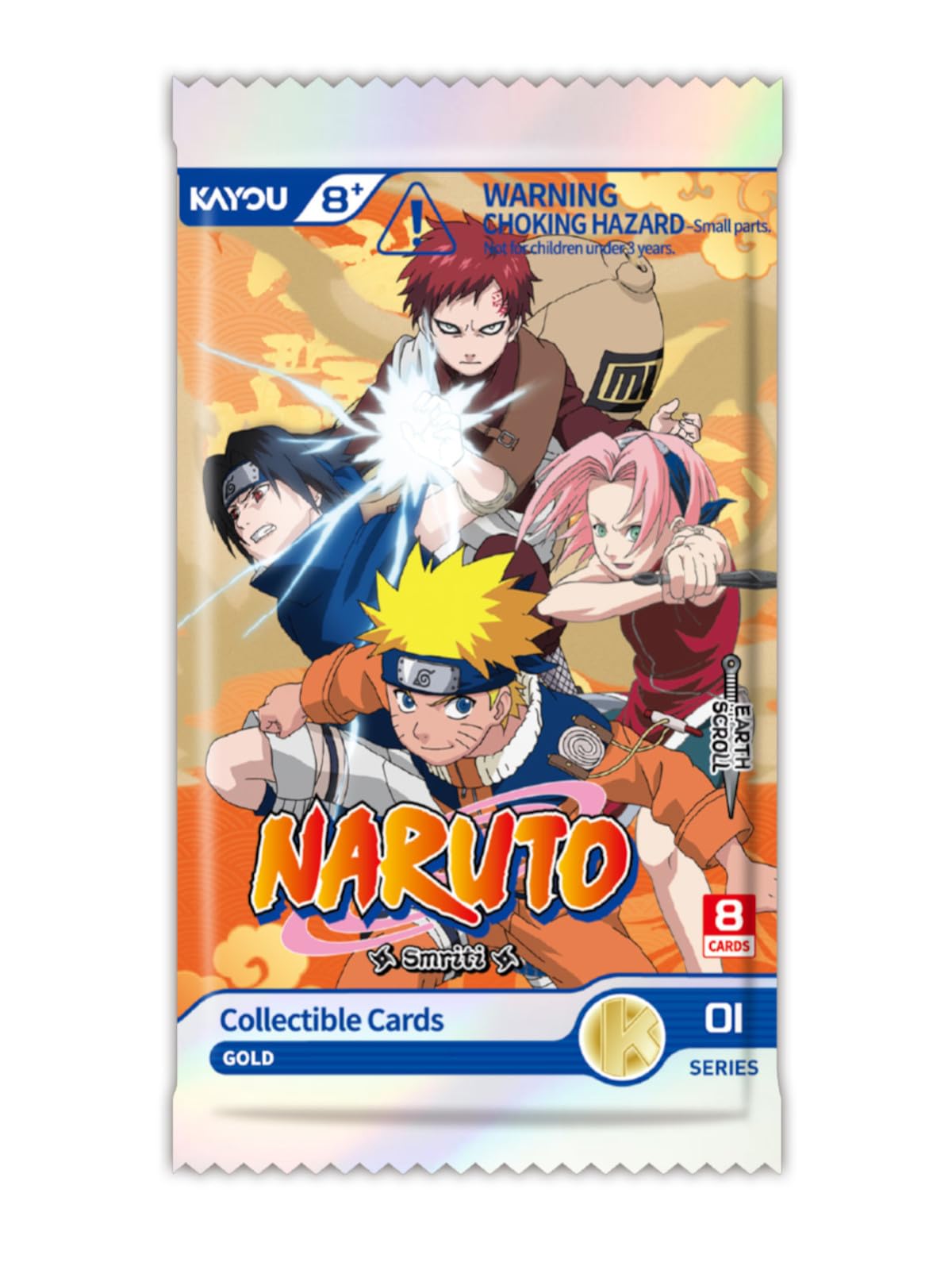 NARUTO EARTH SCROLL GOLD SERIES 01 - BOOSTER